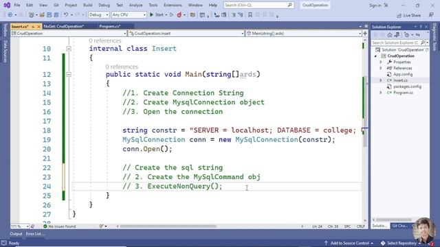 CRUD operations using C# and MySQL Server | Insert, Delete , Update, Read with source code in Nepal смотреть онлайн