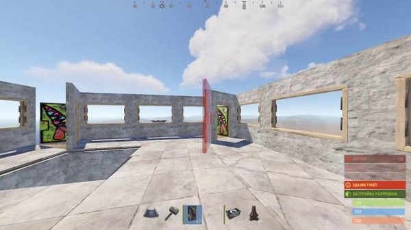 Как построить вышку для отстрела Rust | How to build a tower for shooting Rust