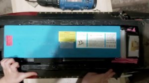 Замена батареи на самокате kugoo m 4, с 11ah. ампер часов на 23ah.