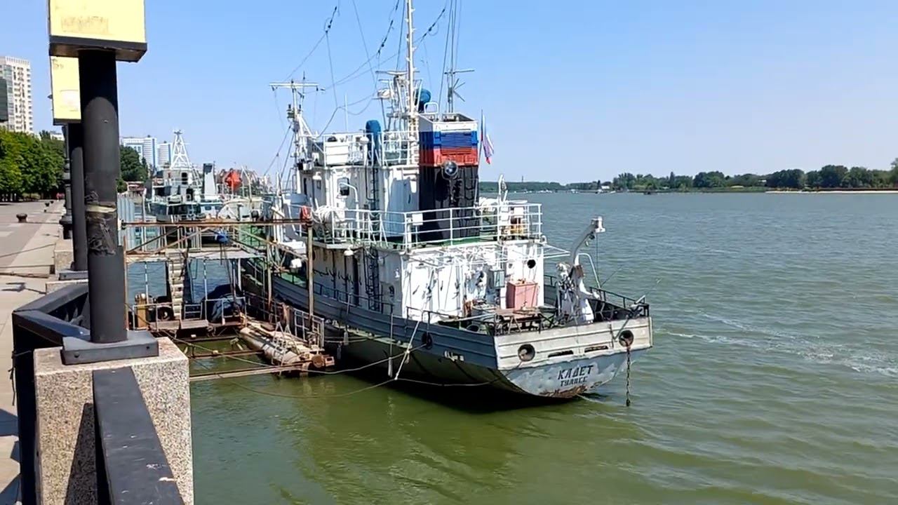 Ростов на дону.Прогулка по набережной. смотреть онлайн