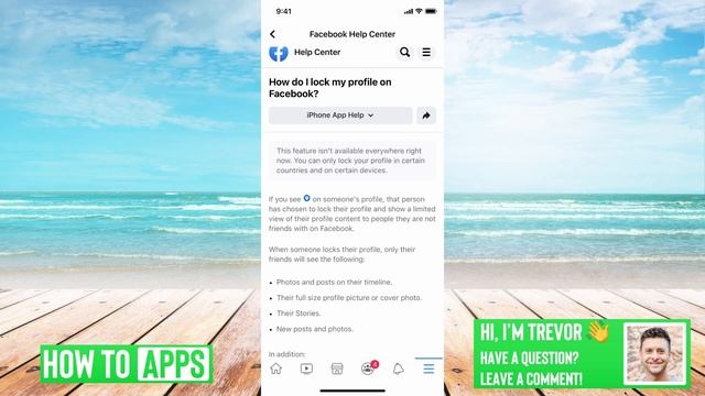 How To Lock Your Facebook Profile! смотреть онлайн