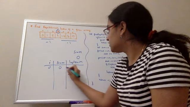Find Equilibrium index of an array смотреть онлайн