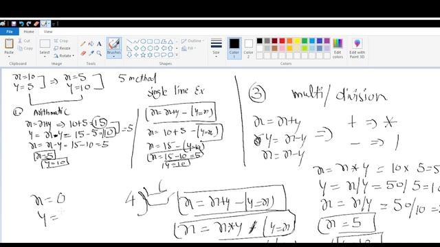 Swapping two numbers without third variable || How to swap numbers by XOR method in Hindi || Java смотреть онлайн