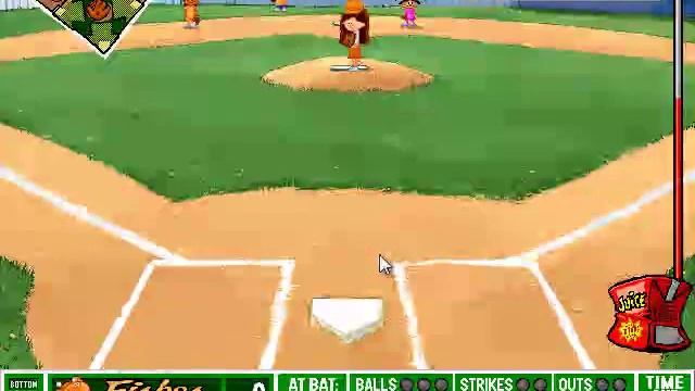 Backyard Baseball (PC) Gameplay - (Game #2: Fishes @ Rockets) смотреть онлайн
