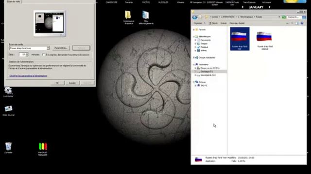 Screensaver flag Russia смотреть онлайн