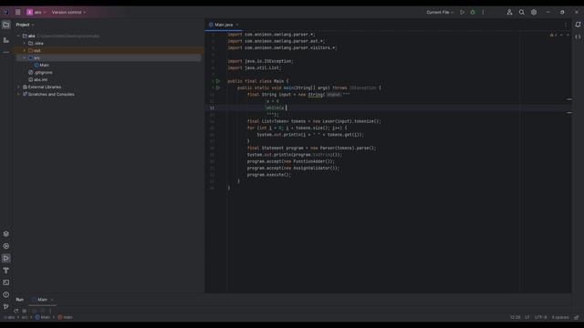 Сделал свой язык программирования на Java! смотреть онлайн