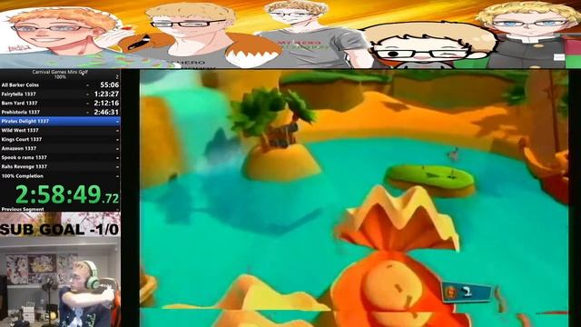 WR Carnival Games Mini Golf | 100% & All Barker Coins смотреть онлайн