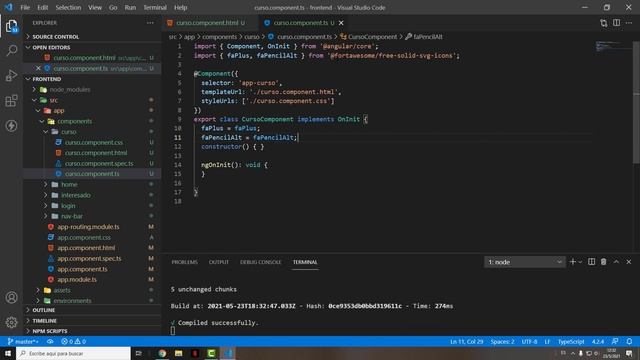 41- Iconos de Fontawesome en nuestra Plantilla смотреть онлайн