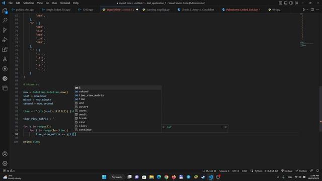 Python dasturlash tilida soat yasaymiz console uchun смотреть онлайн