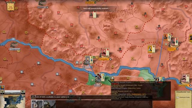 Ageod Thirty Years War Full Campaign part 1 смотреть онлайн