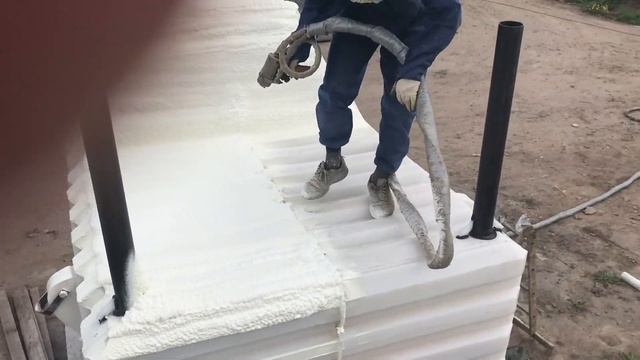 Утепление погреба ППУ / Пластиковый погреб смотреть онлайн