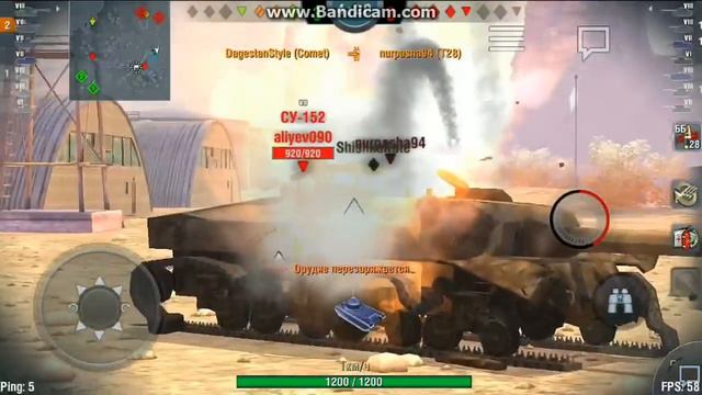 WOT BLITZ клан Раки! Comet (нагиб против 8 лвл) смотреть онлайн