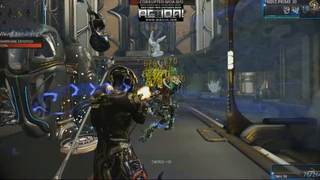 Warframe 11.8: Frost Prime Solo T3 Defense (Final 2 waves) смотреть онлайн