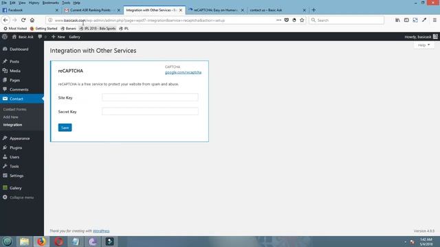 How To Add reCaptcha To Contact Form 7 | Set Up reCAPTCHA смотреть онлайн