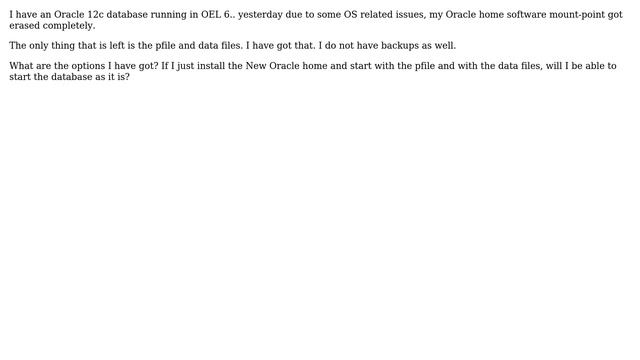Databases: Oracle home is missing смотреть онлайн