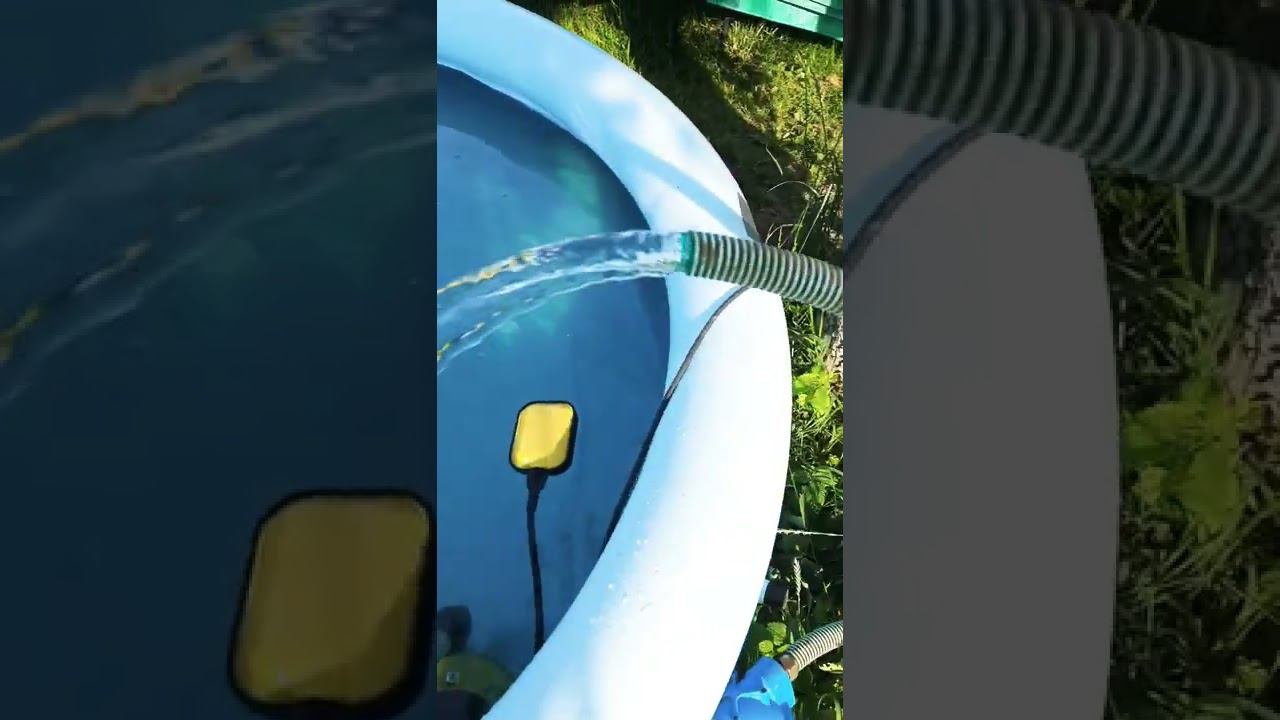 Очистка бассейна на даче подручными средствами Pool filter with your own hands смотреть онлайн