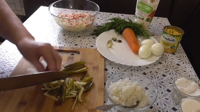 ВЕСЕННИЙ САЛАТ - СВЕЖЕСТЬ !// НУ ОЧЕНЬ ВКУСНЫЙ// смотреть онлайн