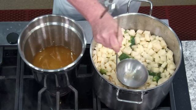 How To Make Broccoli Cheddar Soup | Chef Jean-Pierre смотреть онлайн