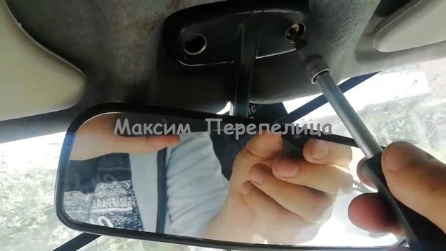 как снять салонное зеркало на ваз 2110 смотреть онлайн
