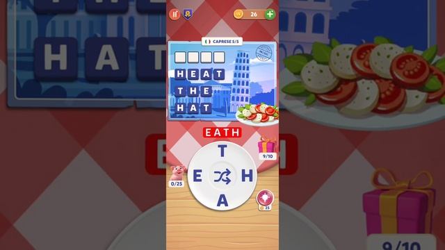Wordelicious : Food & Travel - Word Puzzle Game - Gameplay Walkthrough Part 1 Levels (Android & IOS