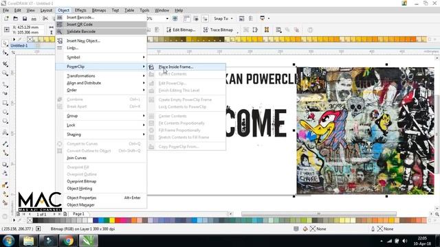 Cara menggunakan powerclip di coreldraw x7 смотреть онлайн