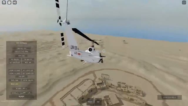 Helicopter Testing, How To Land The Helicopter Easily! | Helicopter Testing | Roblox