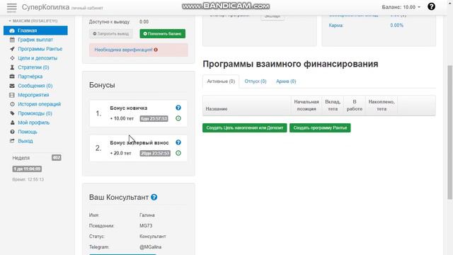 Заработок в интернете Суперкопилка смотреть онлайн