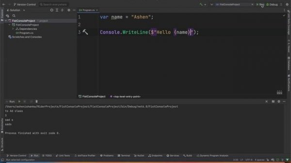How to string interpolation in C# | Concatenate string and integer in C# Program using interpolatio