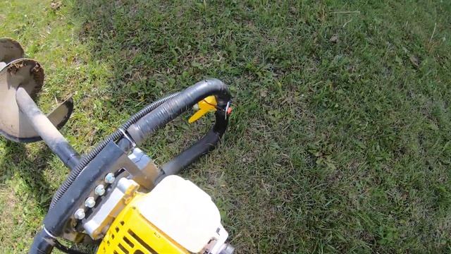 мотобур Huter Ggt-52  честный отзыв