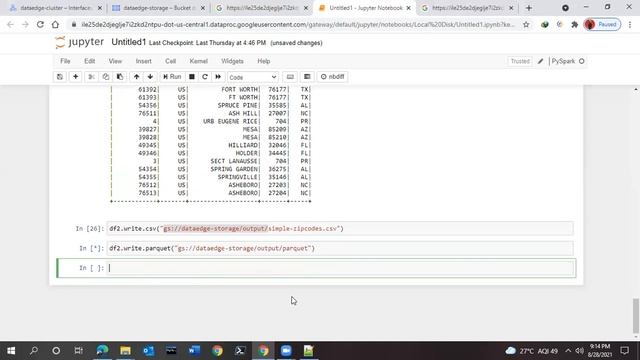 How to read write Parquet format data to/from Google Cloud Bucket || DataEdge Systems Inc смотреть онлайн
