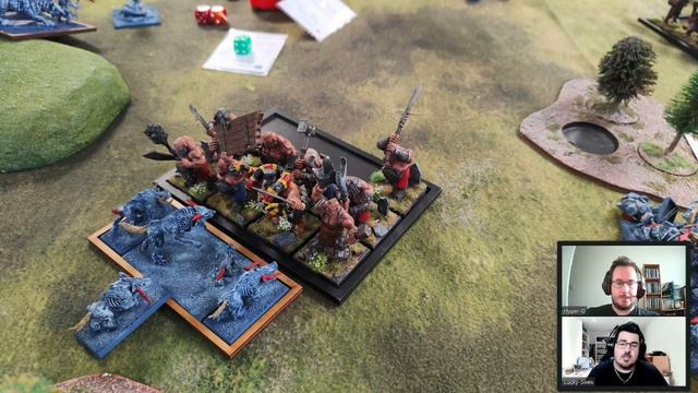 The 9th Age Battle Report PTG 289 Warriors of the Dark Gods vs. Ogre Kingdoms (AoW5 Rd5) смотреть онлайн