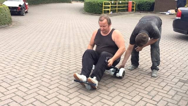 Awesome Hover Board Segway Go Kart [Old Man v Young Man] смотреть онлайн