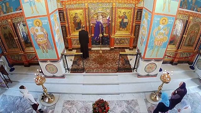 13.08.22. Всенощное бдение. Трансляция из храма Державной иконы Божией Матери смотреть онлайн