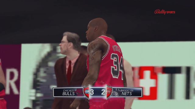 MJ 1998 SUPER TEAM VS LBJ 2021 SUPER TEAM | BULLSVSNETS | NBA2K14-2K21 MOD | CPUVSCPU смотреть онлайн
