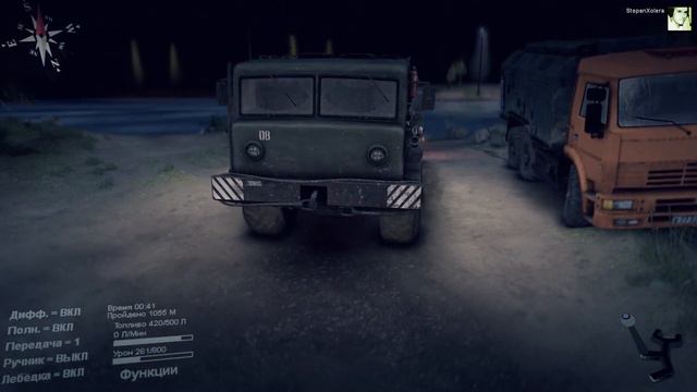 Настоящая тягомотина - ч37 SpinTires смотреть онлайн