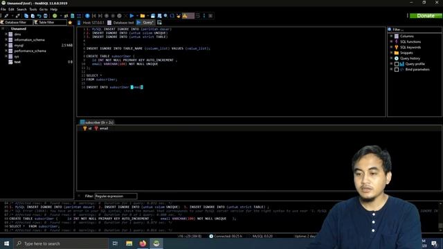 Tutorial MariaDB / MySQL #37 | INSERT IGNORE INTO смотреть онлайн