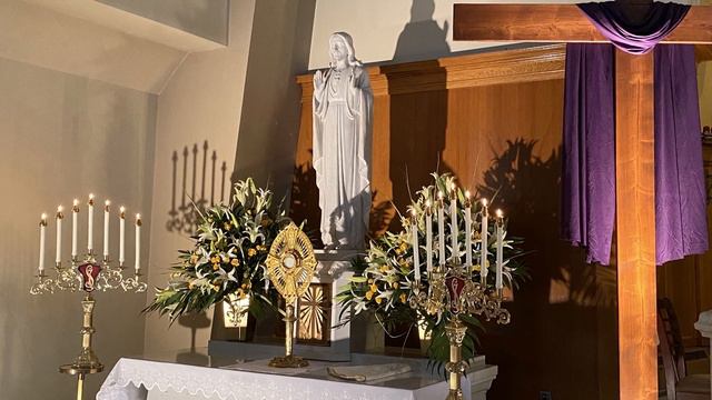Adoration of the Blessed Sacrament, April 01, 2021 смотреть онлайн