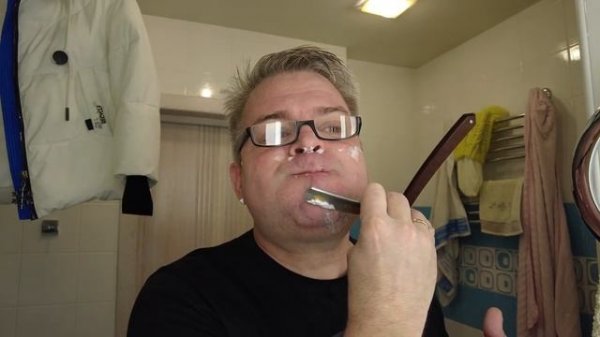 Ролик 176. Как правильно бриться опасной бритвой. Полная версия. Все секреты, тонкости и нюансы в 4K