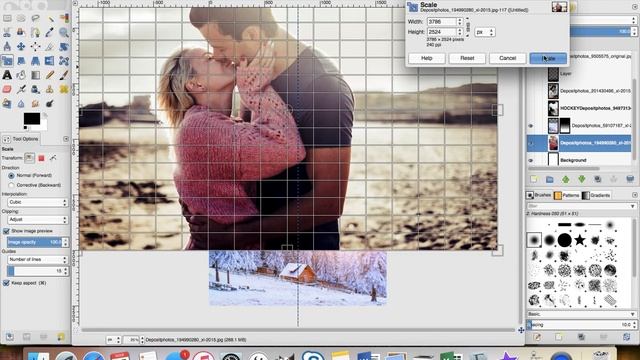 Blending Images (and Layering Images) for Book Covers in GIMP смотреть онлайн