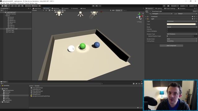 UNITY LIGHTING TUTORIAL PART 2: Light Modes смотреть онлайн