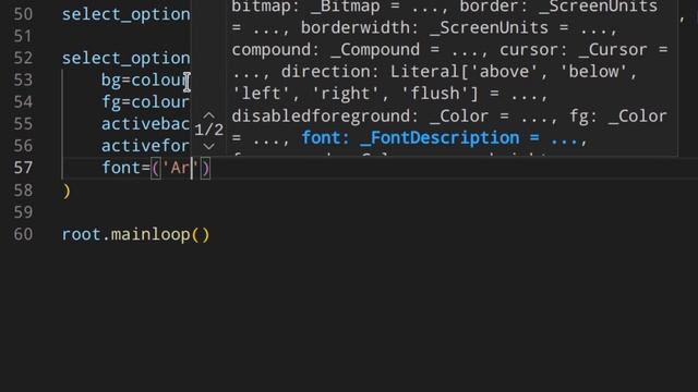Style Tkinter Dropdown Menus in Python | OptionMenu Change Default Icon in Tkinter GUI смотреть онлайн