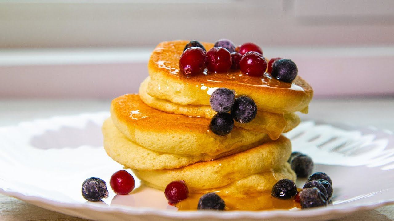 Japanese pancakes with milk. Lush, airy! Minimum ingredients смотреть онлайн