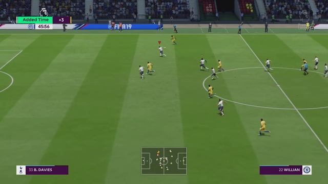 FIFA 19 - Tottenham Hotspur vs. Chelsea @ Wembley Stadium смотреть онлайн