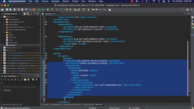 Creación de proyecto con spring boot y agregando dependencias al pom xml смотреть онлайн