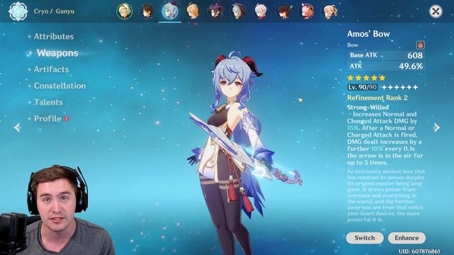 Hamayumi: The New Crafteable 4-Star Bow | Genshin Impact смотреть онлайн