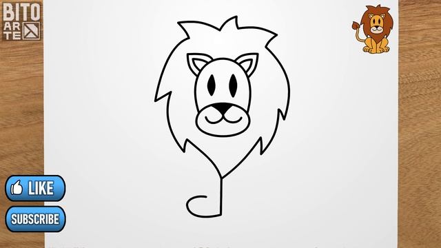 Как нарисовать льва смотреть онлайн