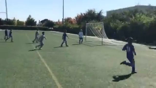 Alexander Calub almost back heel goal смотреть онлайн