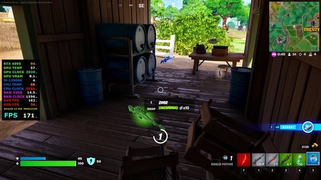 Fortnite Ray Tracing (PC) Gameplay | i9-13900K 4090 Suprim Liquid LG C1 OLED | 4K60 4K 60FPS 60 FPS смотреть онлайн