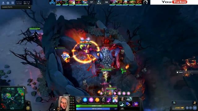 Dota 2 Miracle- Invoker ( Amazing Sunstrike ) Liquid Vs C9 смотреть онлайн