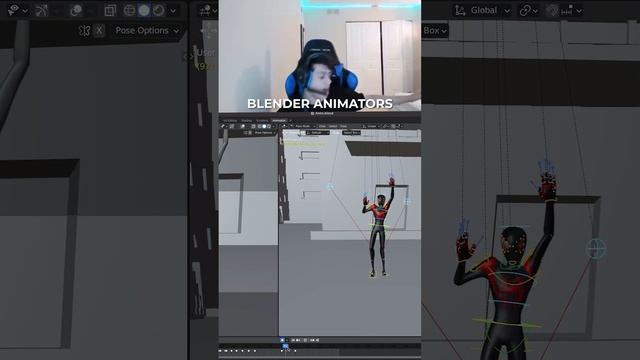 Maya vs Blender Animators ? смотреть онлайн